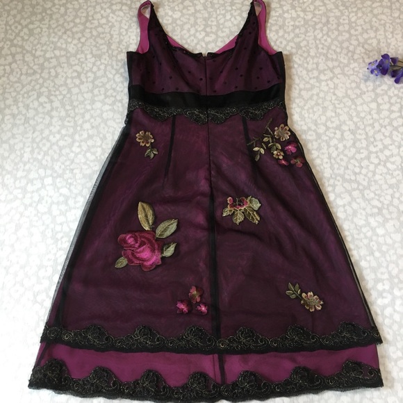 Adrianna Papell Dress Sz 6P - Picture 2 of 8